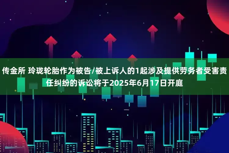 传金所 玲珑轮胎作为被告/被上诉人的1起涉及提供劳务者受害责任纠纷的诉讼将于2025年6月17日开庭